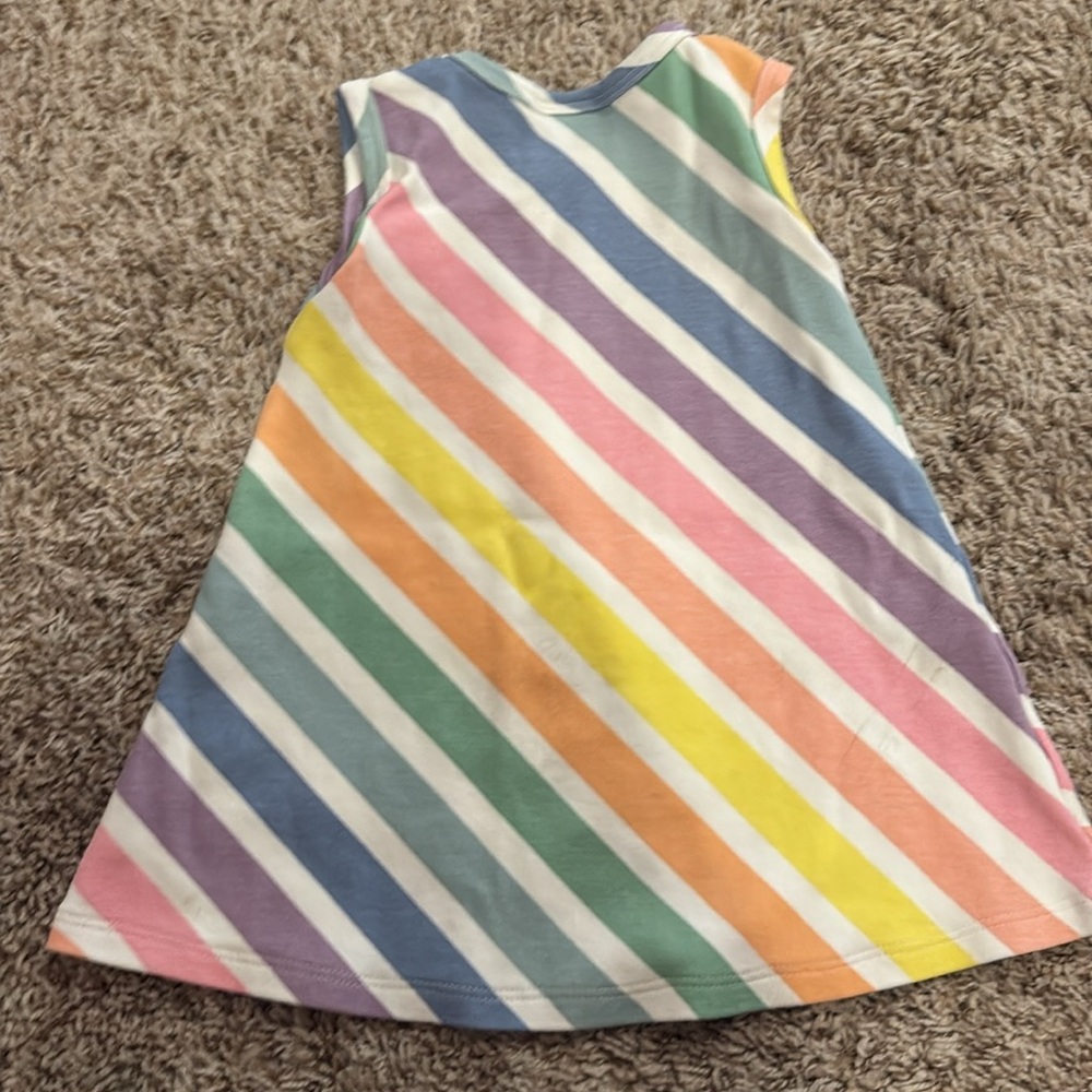The Beaufort Bonnet Company striped play dress, 2t - Picture 6 of 7